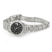 Load image into Gallery viewer, Rolex 15200 Perpetual Date Stainless Black Matchstick Dial Watch