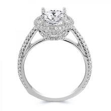 Load image into Gallery viewer, 18k White Gold .70 Carat Diamond Engagement Ring (Center stone is not included)