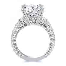 Load image into Gallery viewer, 18k White Gold Diamond Engagement Ring