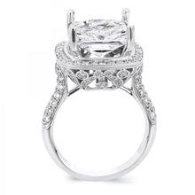 Load image into Gallery viewer, 18k White Gold 0.32 Carat Diamond Engagement Ring