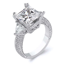 Load image into Gallery viewer, Platinum Diamond Engagement ring
