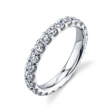 Load image into Gallery viewer, 18K White Gold Diamond Eternity Ring