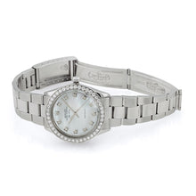Load image into Gallery viewer, Rolex Air King 5500 Stainless Silver Diamond Dial Watch
