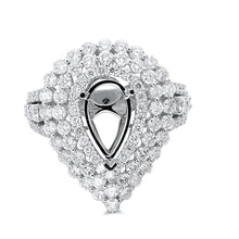 Load image into Gallery viewer, 18k White Gold 2.25 Carat Diamond Engagement Ring