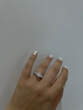 Load image into Gallery viewer, 18k White Gold Baguette Cut Diamond Engagement ring