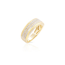 Load image into Gallery viewer, 14K Yellow Gold Diamond Ring