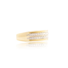 Load image into Gallery viewer, 14K Yellow Gold Diamond Ring