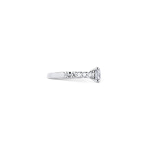 Load image into Gallery viewer, 18K White Gold Cathedral Style Engagement Ring