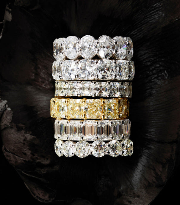 How to Stack Rings - Engagement and Wedding Rings