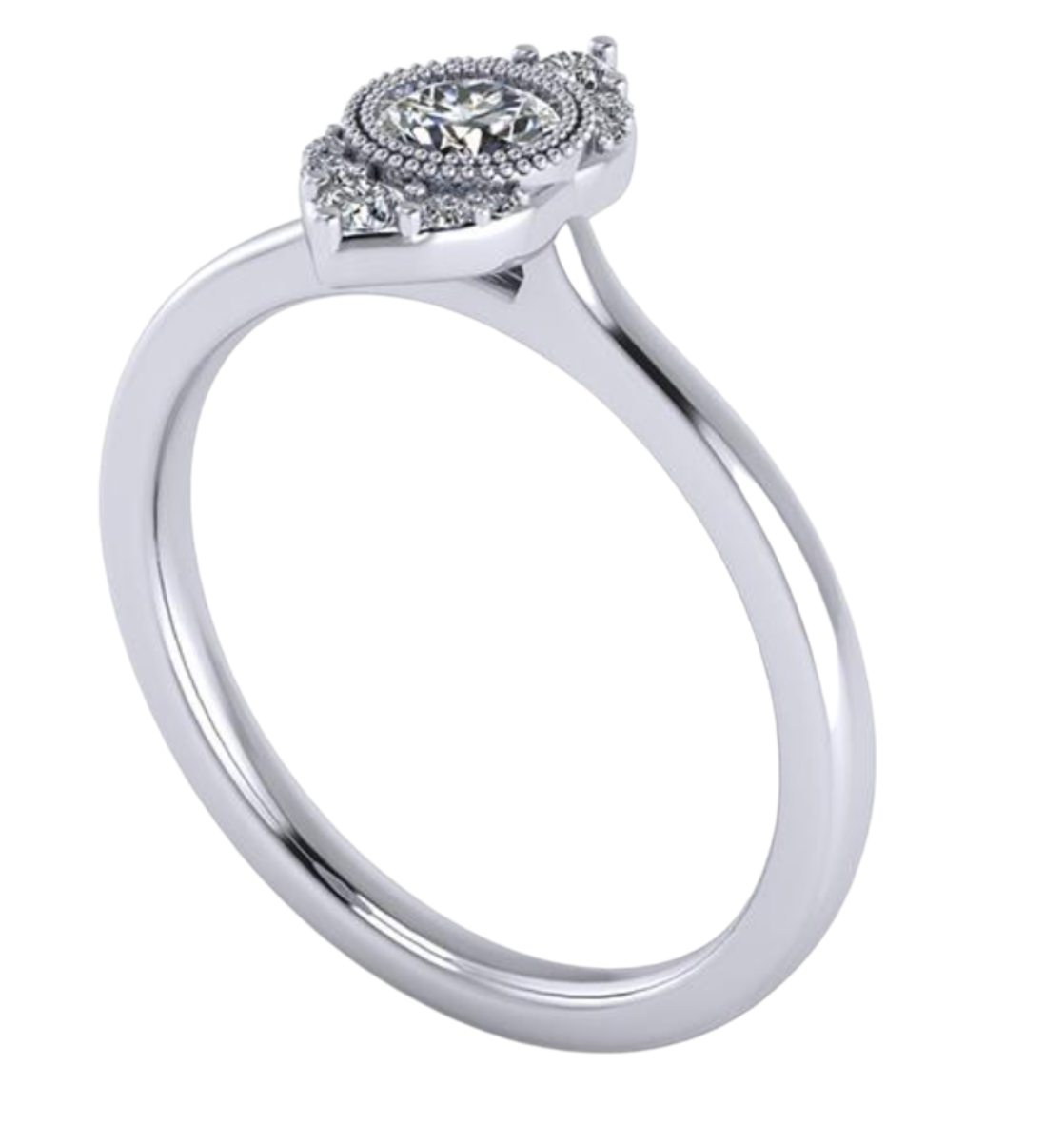 Marquis Shaped Ring