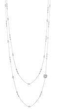 Load image into Gallery viewer, 18k White Gold White Topaz Necklace
