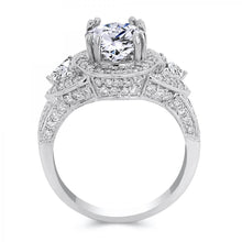 Load image into Gallery viewer, 18k White Gold 1.09 Carat Diamond Engagement ring (Center stone is not included)
