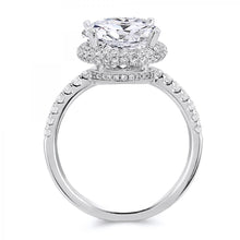 Load image into Gallery viewer, 18k White Gold .55 Carat Diamond Engagement Ring (Center stone is not included)
