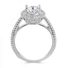Load image into Gallery viewer, 18k White Gold .70 Carat Diamond Engagement Ring (Center stone is not included)
