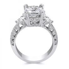 Load image into Gallery viewer, 18k White Gold 1.01 Carat Diamond Engagement Ring (Center stone is not included)
