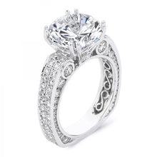 Load image into Gallery viewer, 18k White Gold 2.08 Carat Diamond Engagement Ring
