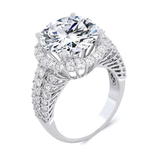 Load image into Gallery viewer, 18k White Gold 1.63 Carat Diamond Engagement Ring (Center stone is not included)
