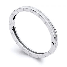 Load image into Gallery viewer, Pre-Owned Bvlgari 18K White Gold Oval Bangle
