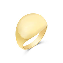 Load image into Gallery viewer, 14k Yellow Gold Large Dome Ring
