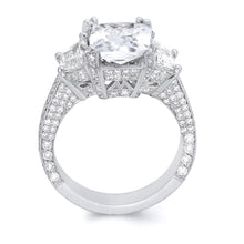 Load image into Gallery viewer, Platinum Brilliant Cut Diamond Engagement ring
