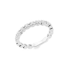 Load image into Gallery viewer, 14K White Gold Diamond Lady&#39;s Band
