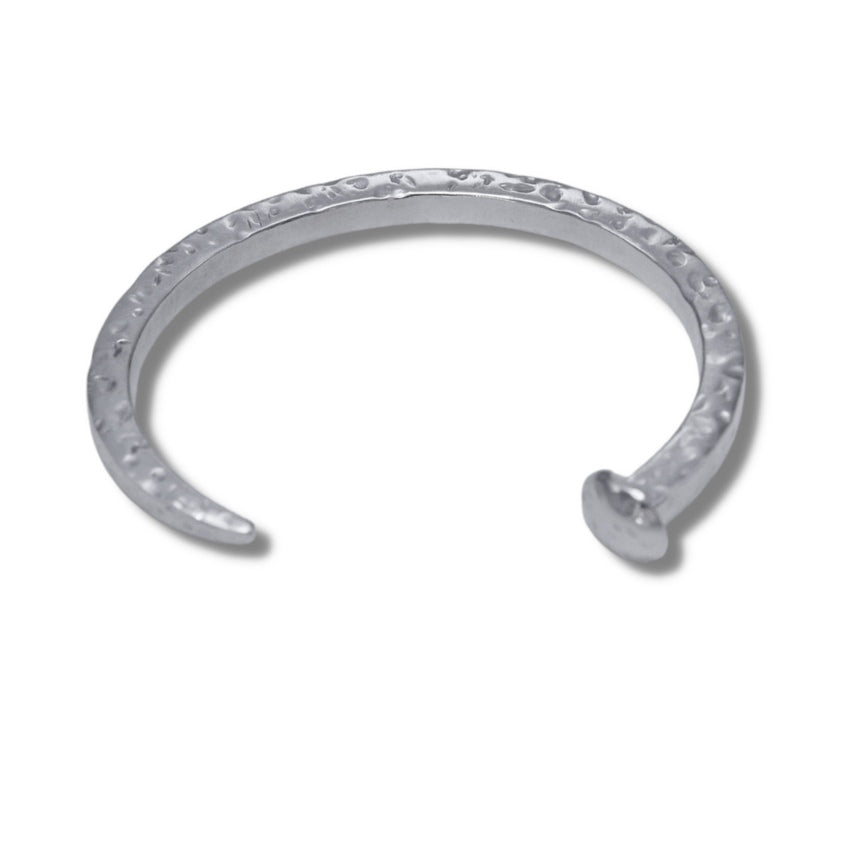 925 Silver Rail Spike Bracelet