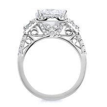 Load image into Gallery viewer, 18k White Gold Brilliant Round Cut Diamond Engagement Ring
