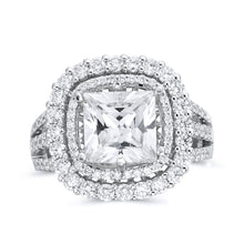Load image into Gallery viewer, 18k White Gold 1.30 Carat Diamond Engagement Ring (Center stone is not included)
