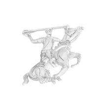 Load image into Gallery viewer, Silver Polo Player Pin
