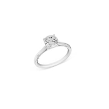 Load image into Gallery viewer, 14K White Gold Round Solitaire Engagement Ring 1.35 Carat
