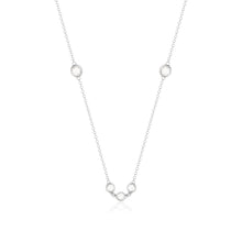Load image into Gallery viewer, 18k White Gold Rose Cut Diamond Necklace
